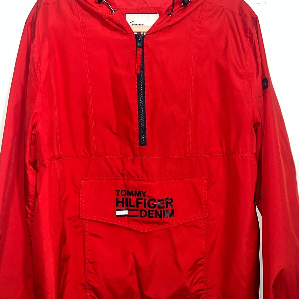 Tommy Hilfiger Vibrant Red Windbreaker